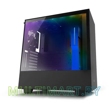 Корпус NZXT H500i CA-H500W-BL (черный/синий)
